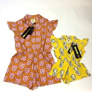 Hugo Loves Tiki Ruffled Play Suit Romper
